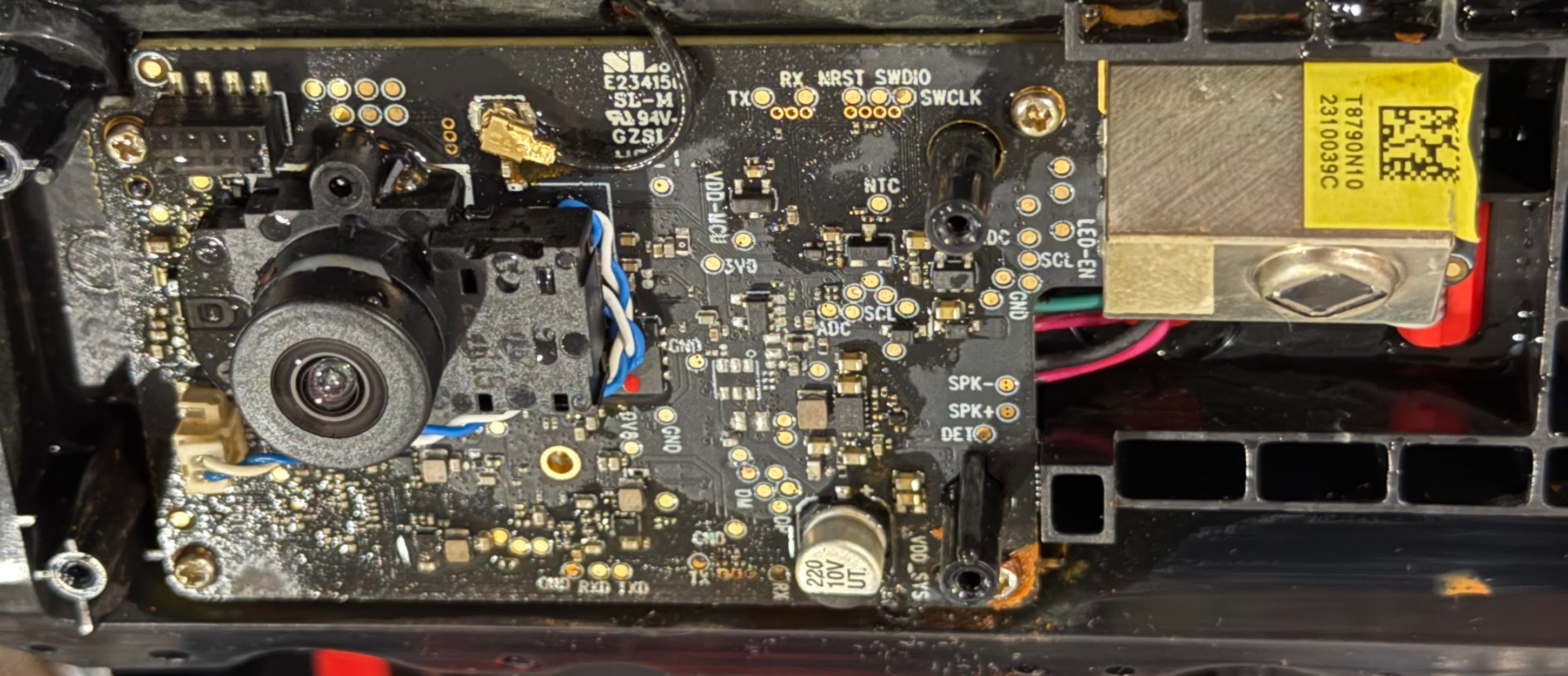 Camera Board Closer-up